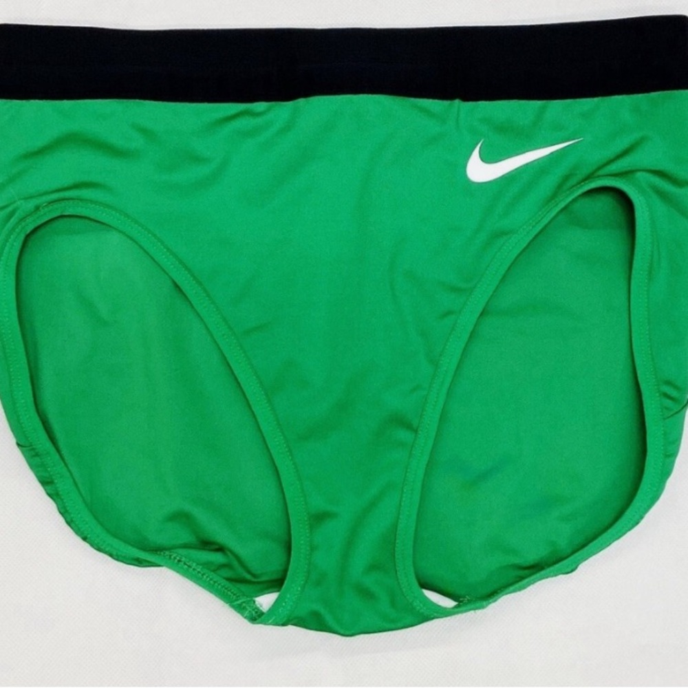 Nike Dri-FIT Custom Fast Running Brief Women's M Classic Green Bottom - Picture 7 of 7
